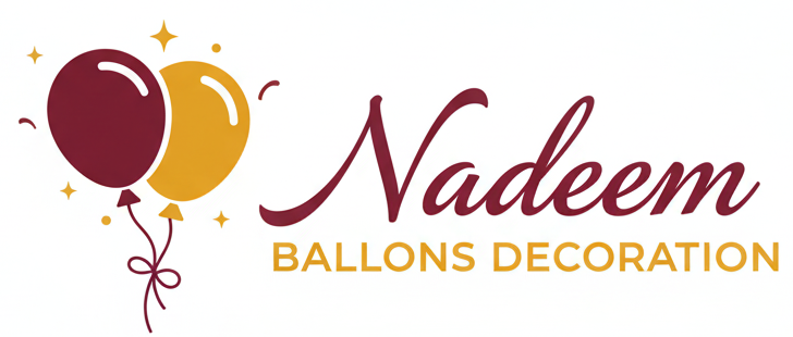 Nadeem Balloons Decoration Logo